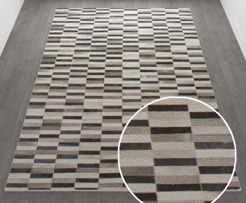 现代方形地毯-ID:231623432