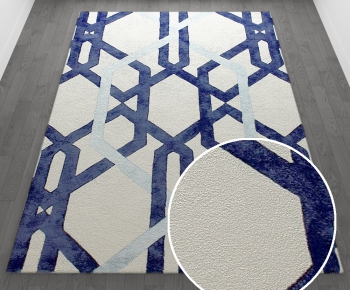 北欧现代简约风格方形地毯 (38)-ID:118369925
