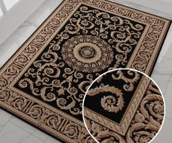 欧式方形花纹地毯 (31)-ID:341758262