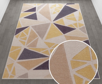 现代方形地毯 ()-ID:951677319