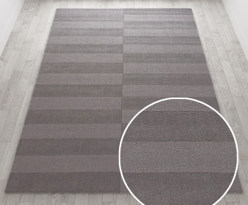现代方形地毯-ID:597366558
