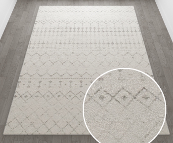 北欧现代简约风格方形地毯 (29)-ID:180419138