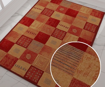 欧式方形花纹地毯 (33)-ID:807189138