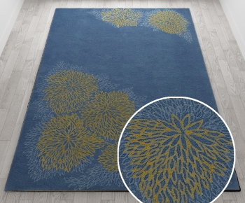 -现代风格方形地毯-ID:625333345