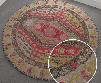  Round Rug-ID:268712772