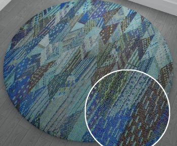 圆形地毯 ()-ID:750998193
