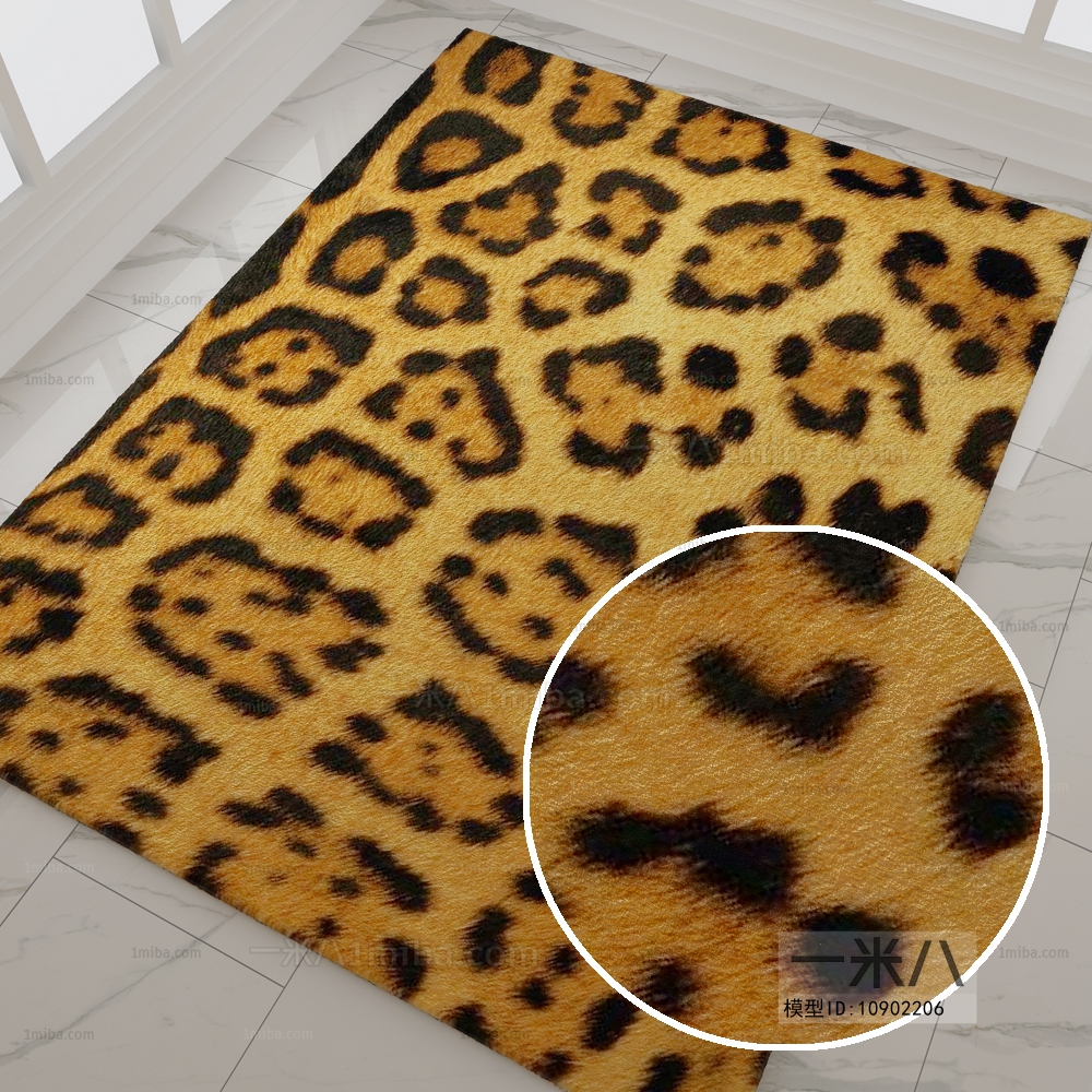 动物花纹地毯 (1)