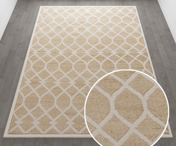 现代方形地毯-ID:314879416