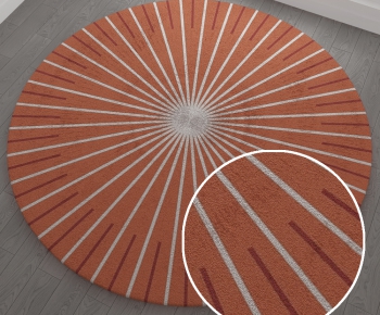 圆形地毯 ()-ID:632633857