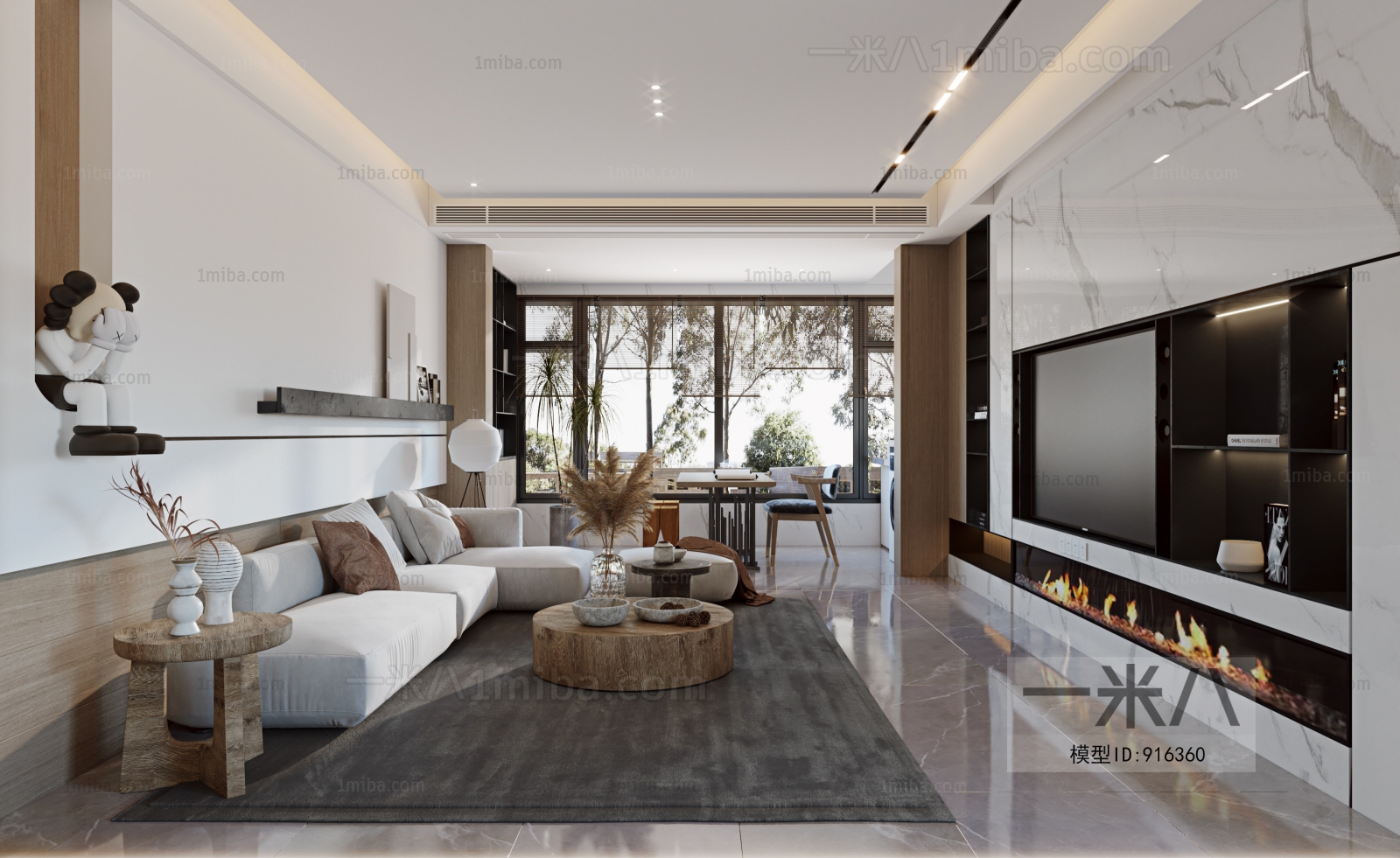 Modern A Living Room