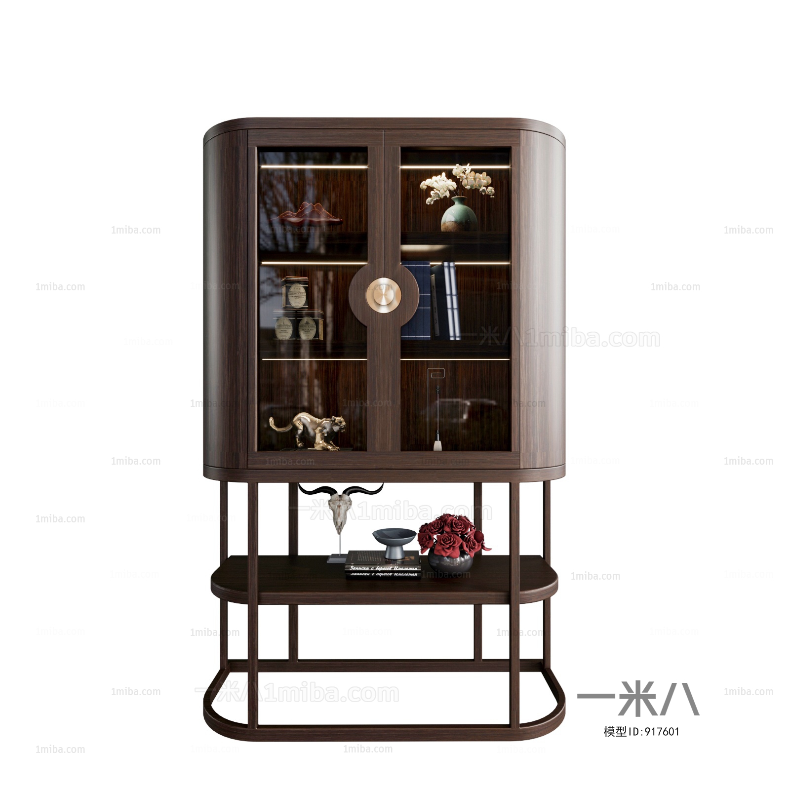 New Chinese Style Decorative Cabinet