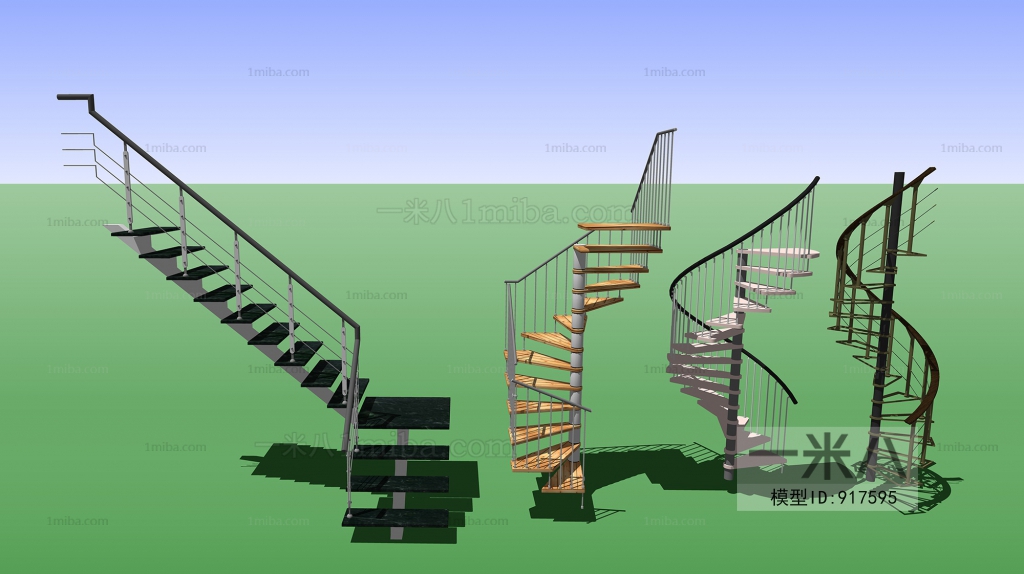 Modern Stair Balustrade/elevator