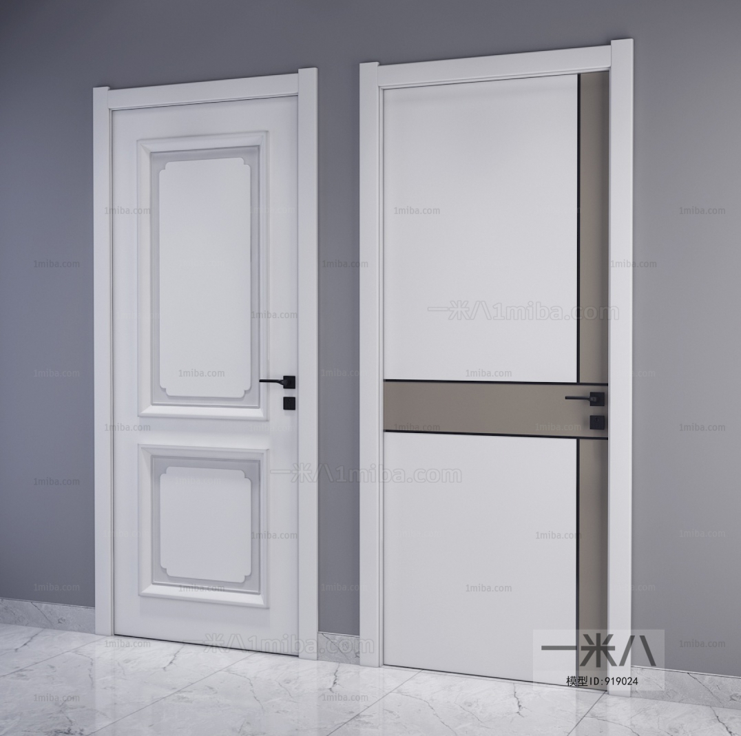 Modern Single Door