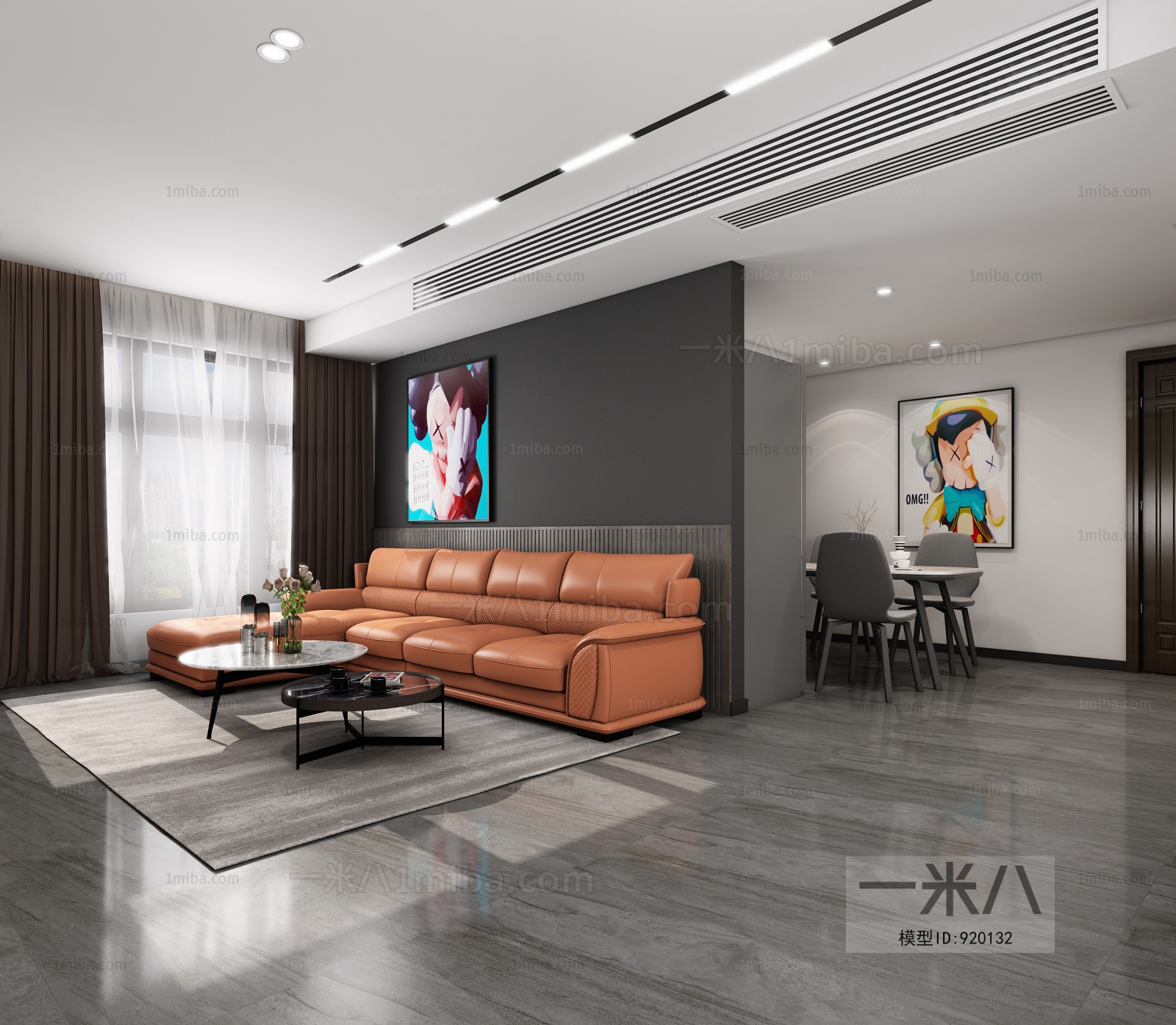 Modern A Living Room