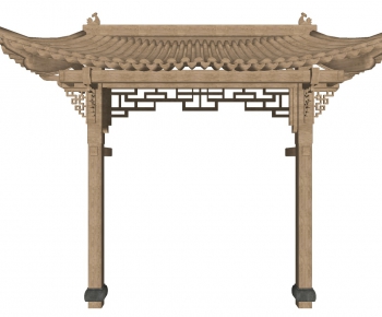 New Chinese Style Building Component-ID:667929579