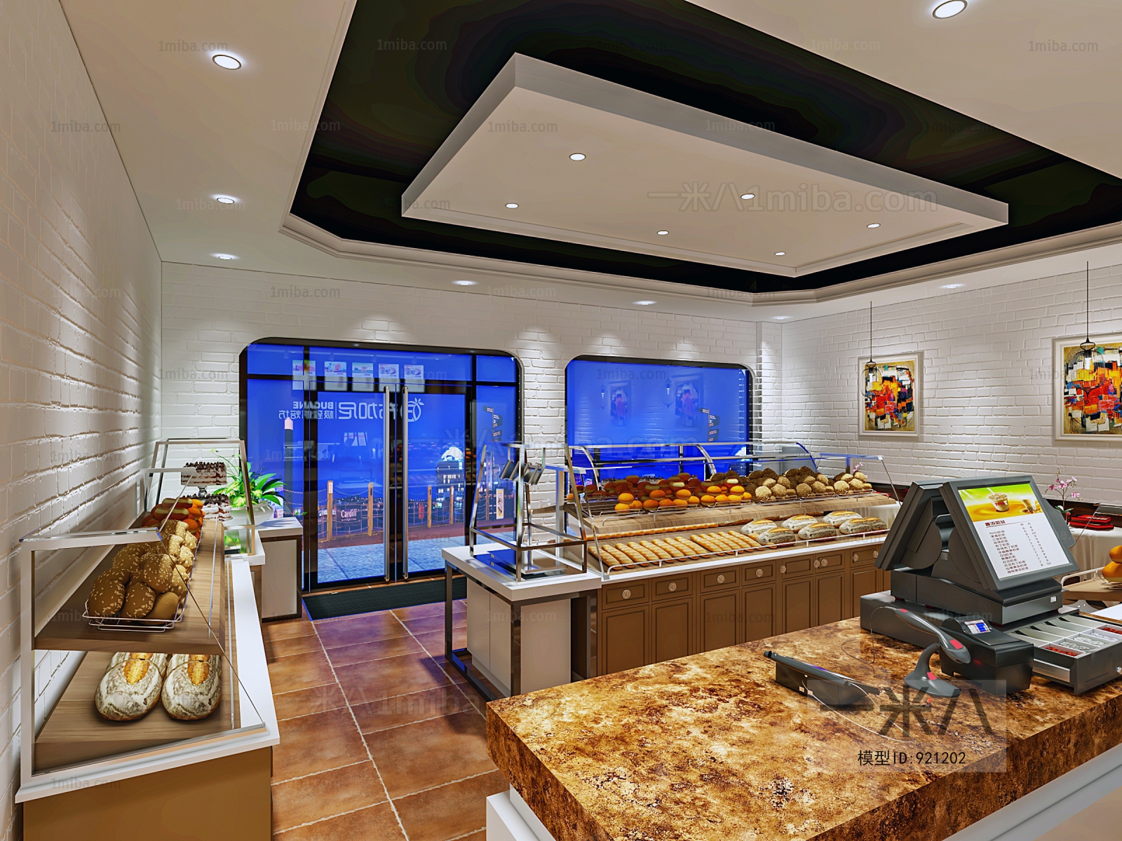 Modern Dessert Shop