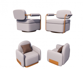 Modern Single Sofa-ID:411144517