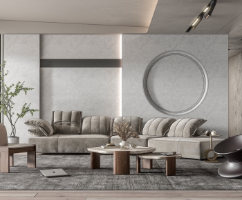 Modern A Living Room-ID:536644626
