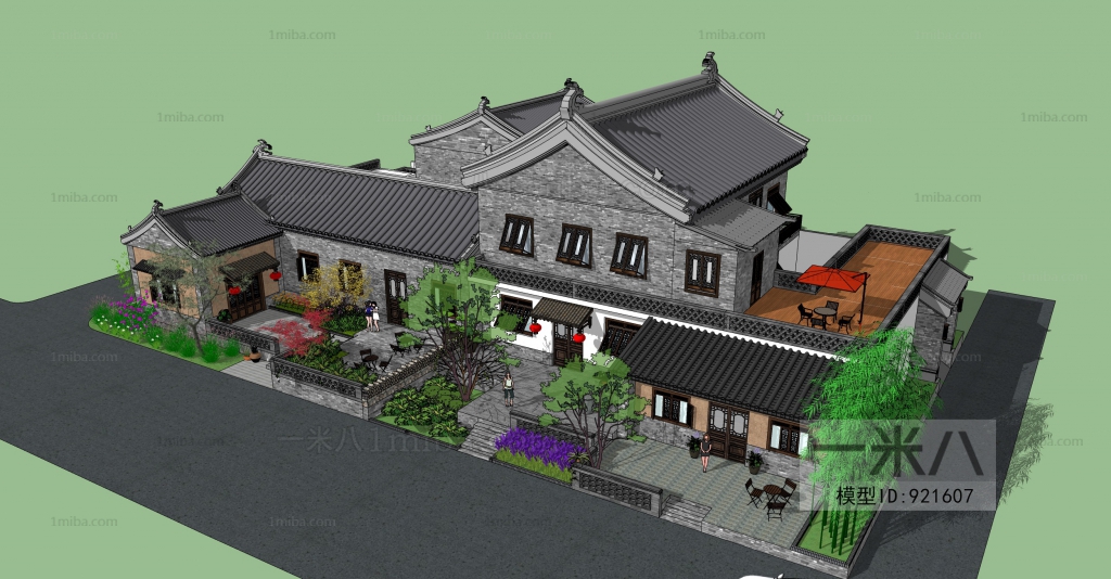 Chinese Style Building Appearance