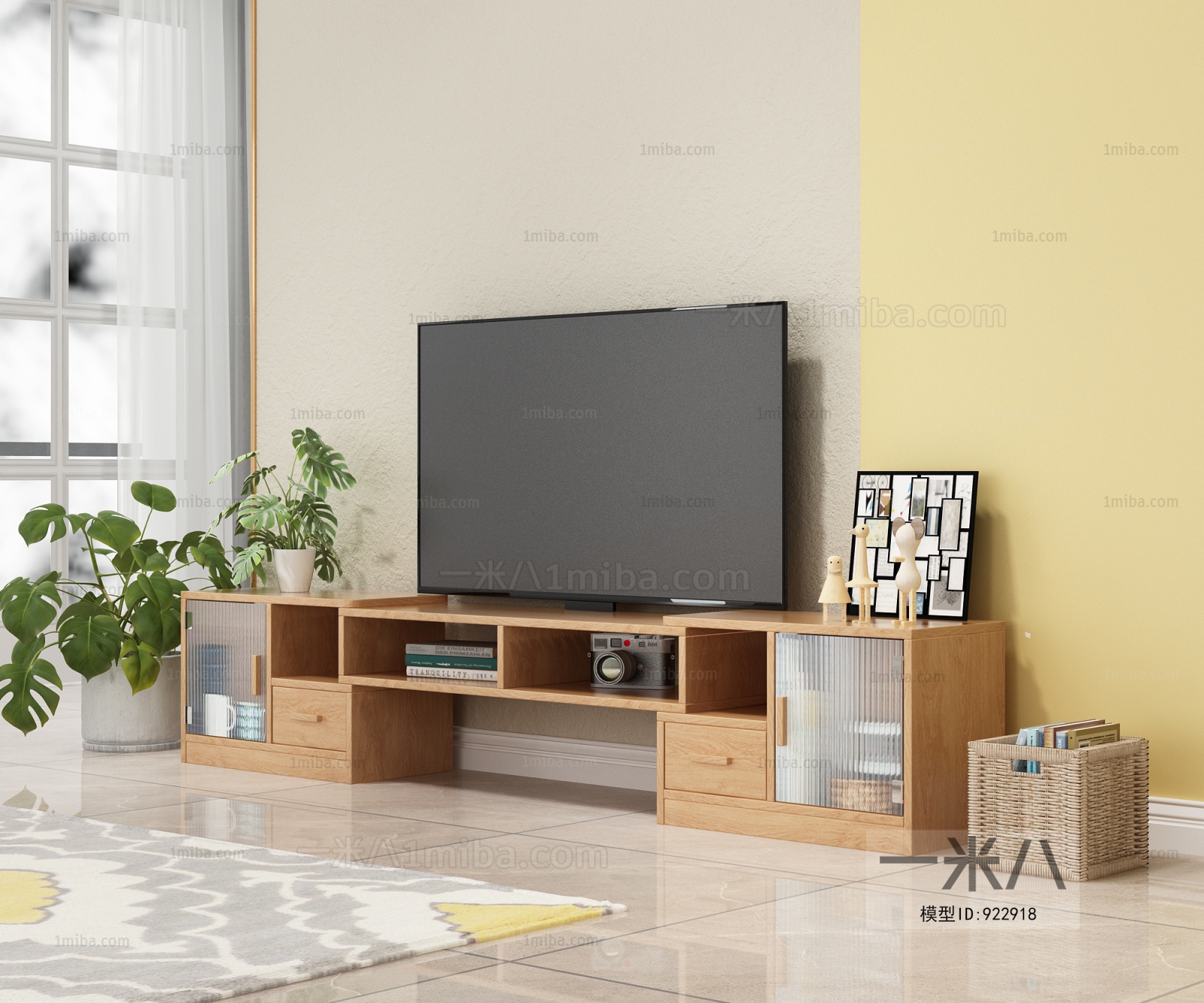 Nordic Style TV Cabinet