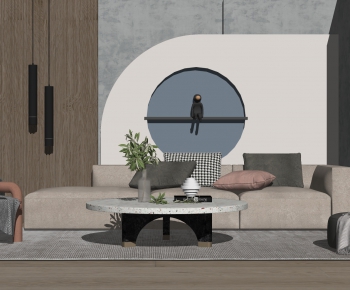 Modern A Living Room-ID:948629539