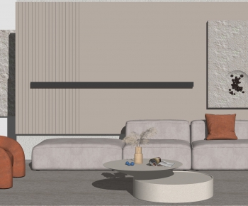 Modern A Living Room-ID:176537678