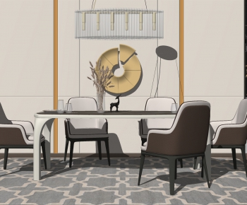 Modern Dining Room-ID:742863338