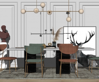 Nordic Style Dining Room-ID:301368758