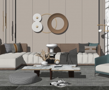 Modern A Living Room-ID:195552825