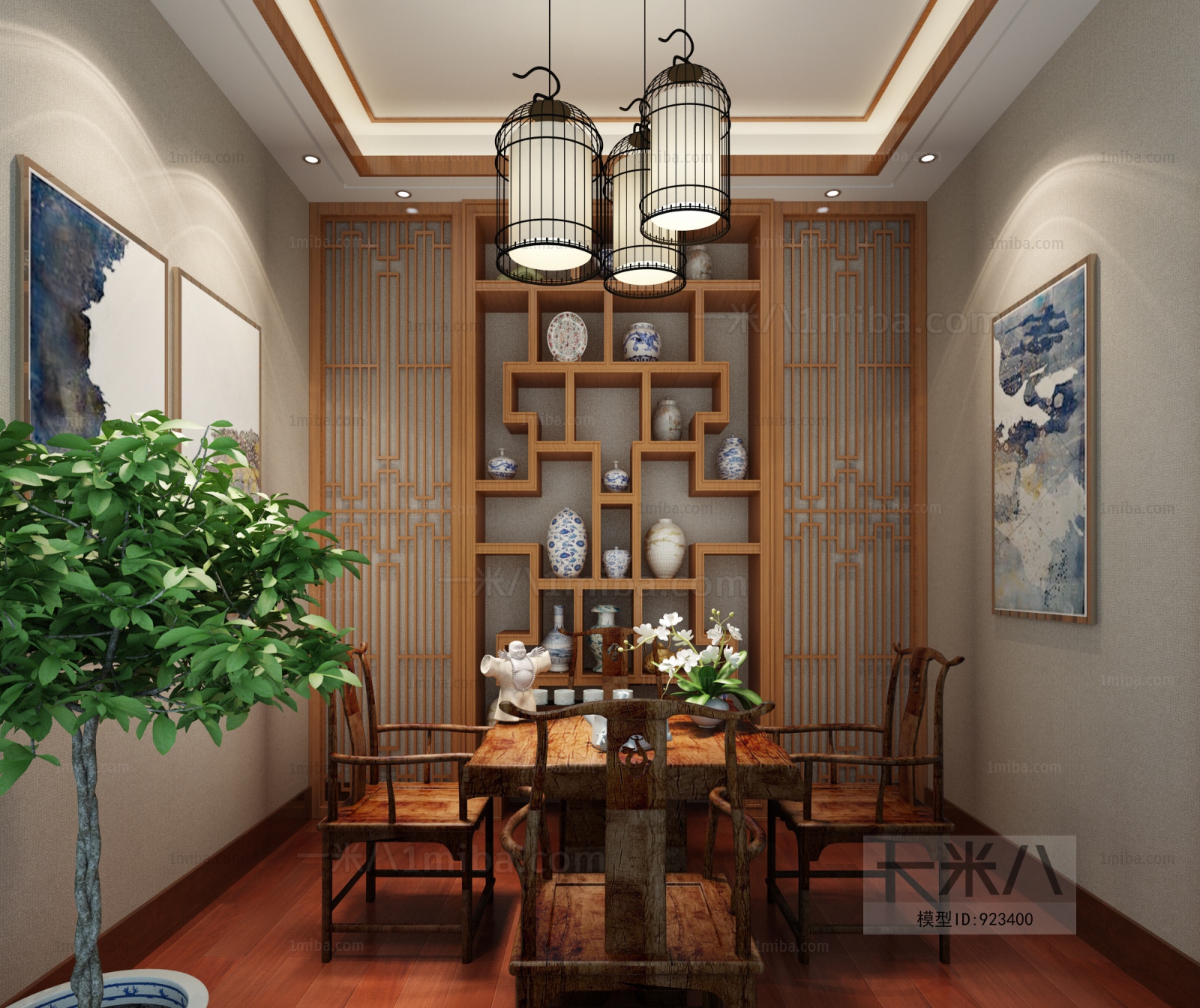 New Chinese Style Teahouse Tea House