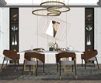 Modern Dining Room-ID:908024145