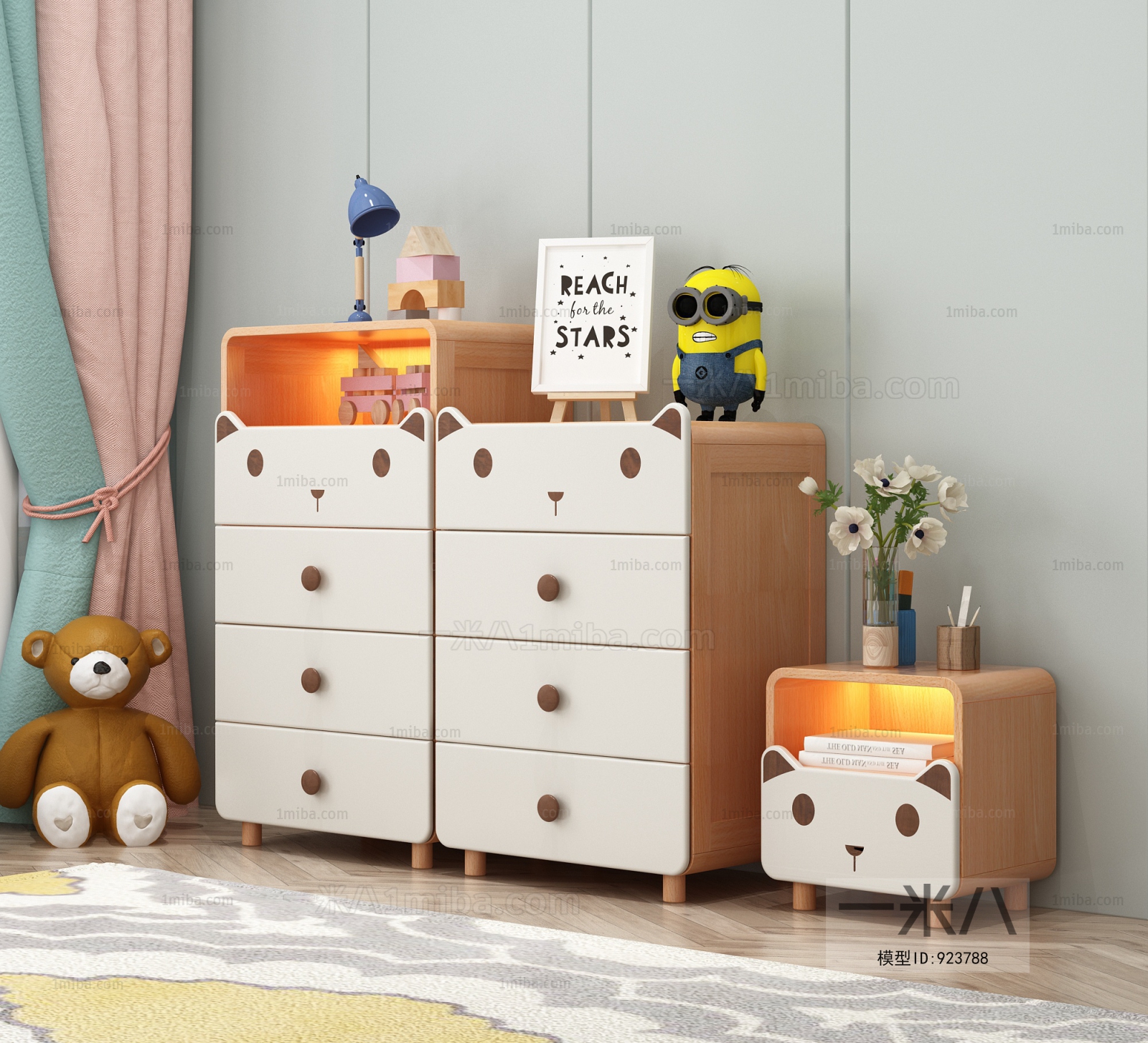 Nordic Style Chest Of Drawers