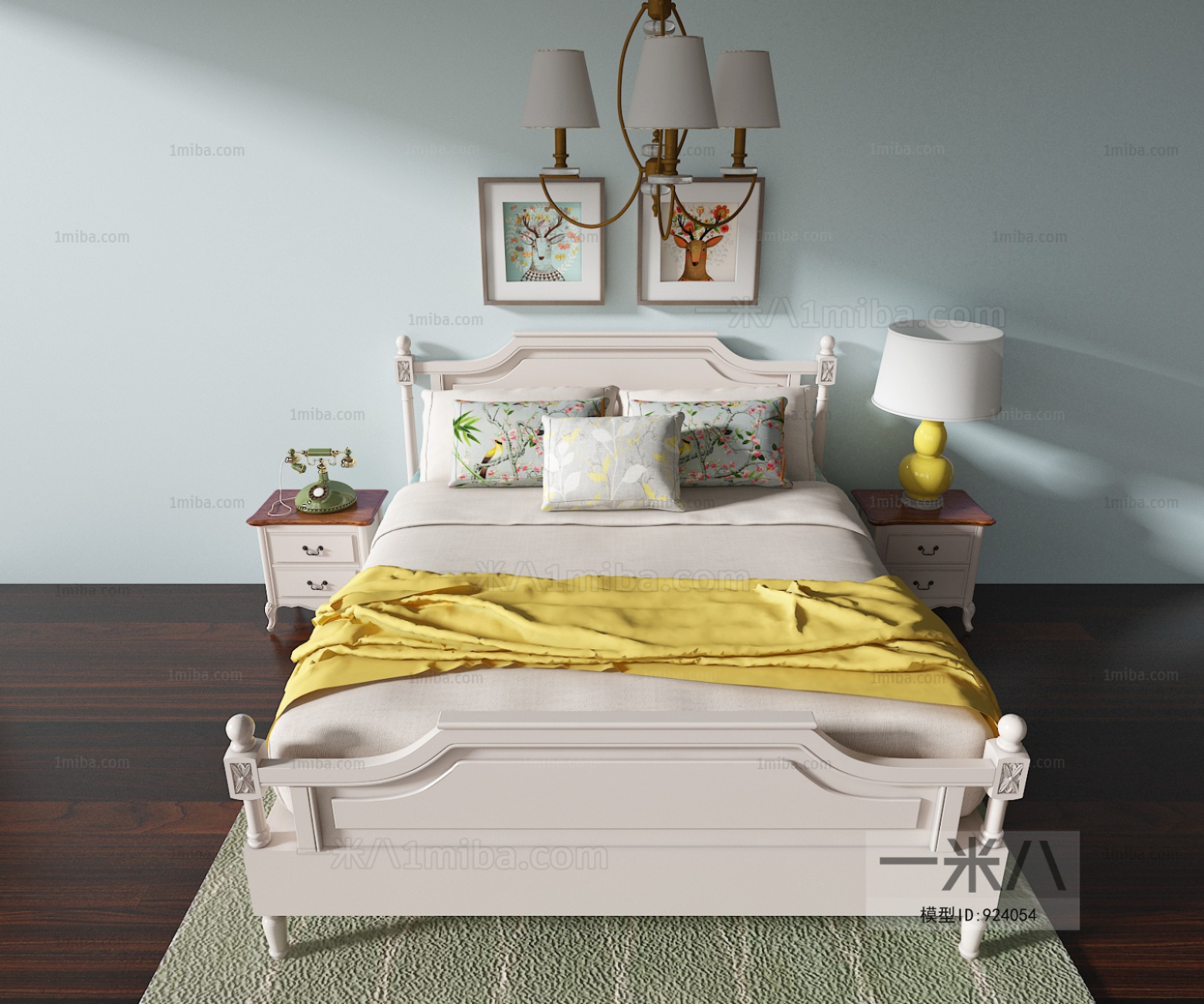 American Style Double Bed