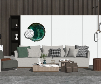 Modern A Living Room-ID:219244126