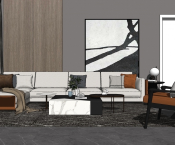 Modern A Living Room-ID:298338414