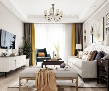 American Style A Living Room-ID:208520798