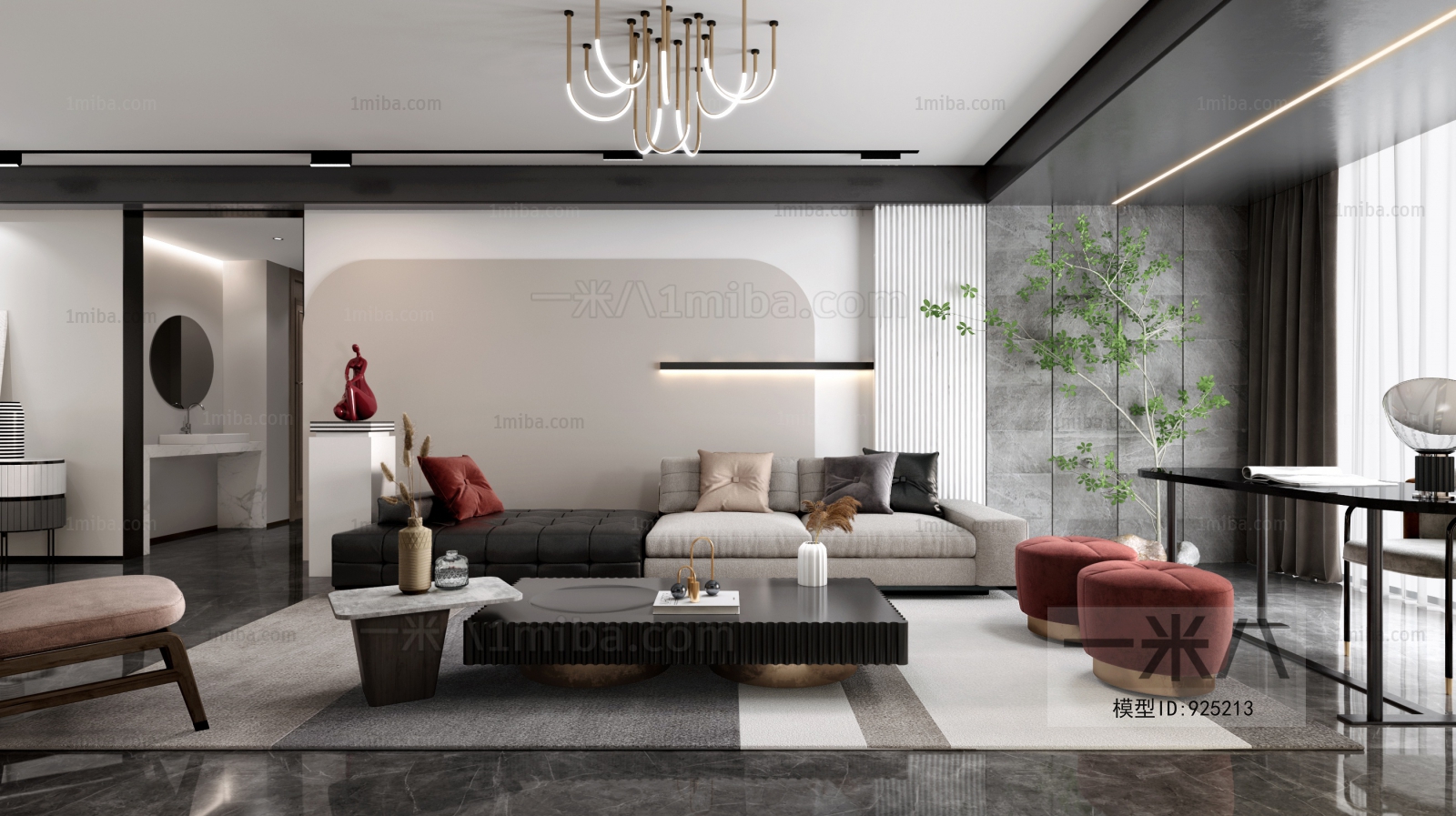 Modern A Living Room