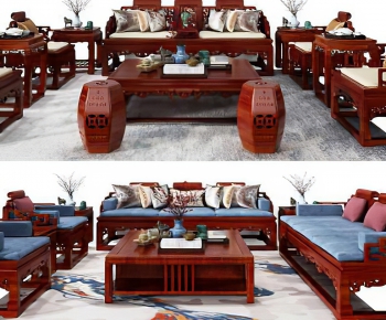 Chinese Style Sofa Combination-ID:224473125