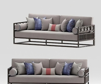 New Chinese Style A Sofa For Two-ID:549846492