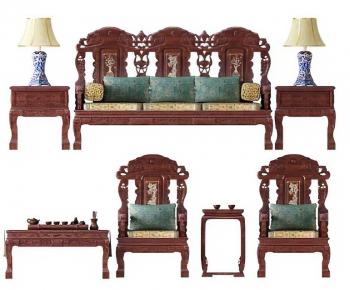 Chinese Style Sofa Combination-ID:176247565