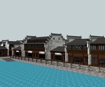 Chinese Style Ancient Architectural Buildings-ID:270643562