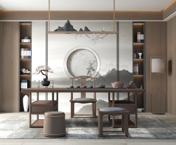 New Chinese Style Study Space-ID:207126332