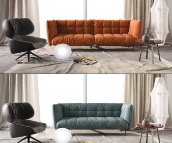 Nordic Style A Sofa For Two-ID:797361179