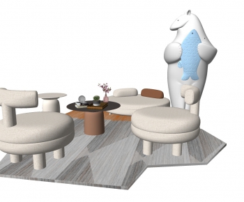 Modern Leisure Table And Chair-ID:307481347
