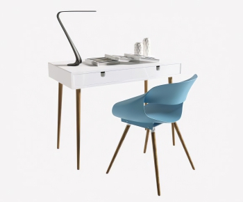 Nordic Style Computer Desk And Chair-ID:414324374