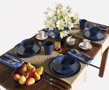 Nordic Style Cutlery/tea Set-ID:261414175