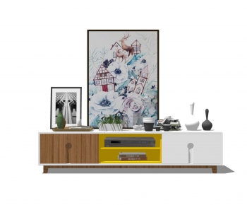 Nordic Style TV Cabinet-ID:941266235