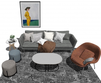 Modern Sofa Combination-ID:337522286