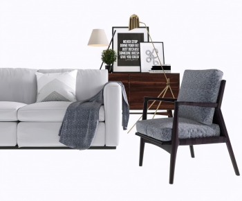 Nordic Style Sofa Combination-ID:646157124