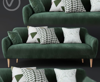Nordic Style A Sofa For Two-ID:455908745
